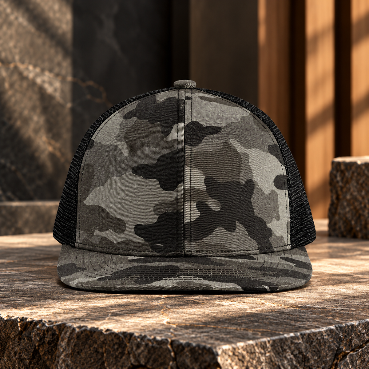 Classic Night Camo Trucker Hat